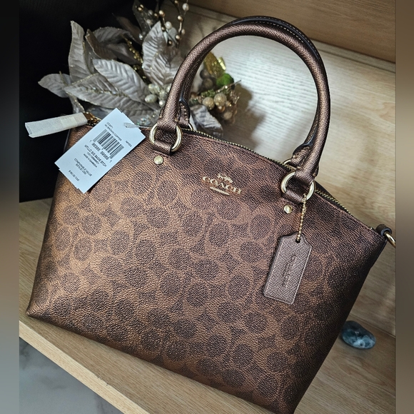 Coach  Sadie Satchel Bag . - Picture 11 of 15